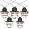 Northlight Caged Lantern C7 Light Set, 10-Lights -Outdoor Decor Sales 810576293
