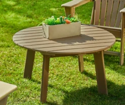 Glitzhome 5-Piece Adirondack Outdoor Chair & Coffee Table Set -Outdoor Decor Sales 810582012 3