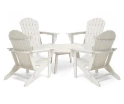 Glitzhome 5-Piece Adirondack Outdoor Folding Chair & Coffee Table Set 26 Glitzhome 5-Piece Adirondack Outdoor Folding Chair & Coffee Table Set -Outdoor Decor Sales 810582016 1