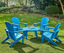 Glitzhome 5-Piece Adirondack Outdoor Folding Chair & Coffee Table Set 35 Glitzhome 5-Piece Adirondack Outdoor Folding Chair & Coffee Table Set -Outdoor Decor Sales 810582018 3