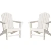 Glitzhome Adirondack Outdoor Chairs, 2-Pack -Outdoor Decor Sales 810582302 1