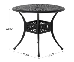 Glitzhome 5-Piece Cast Aluminum Cushioned Patio Dining Set -Outdoor Decor Sales 810582319 5