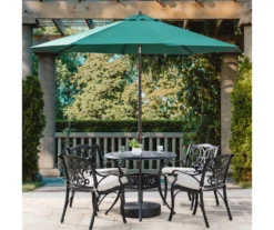 Glitzhome 5-Piece Cast Aluminum Cushioned Patio Dining Set -Outdoor Decor Sales 810582320 2