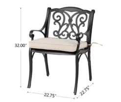 Glitzhome 5-Piece Cast Aluminum Cushioned Patio Dining Set -Outdoor Decor Sales 810582320 4