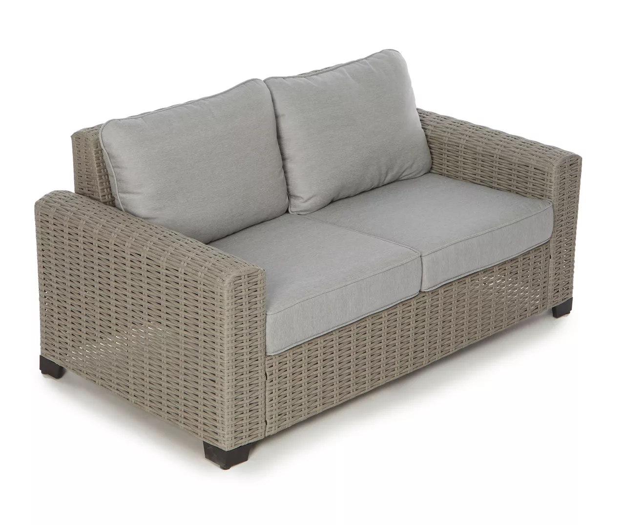 Broyhill Pembroke All-Weather Wicker Cushioned Patio Loveseat 5 Broyhill Pembroke All-Weather Wicker Cushioned Patio Loveseat - Image 3