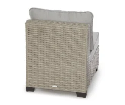 Pembroke All-Weather Wicker Cushioned Patio Armless Sofa Chair -Outdoor Decor Sales 810588254 0429 A8 2