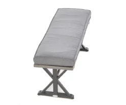 Pembroke Steel Cushioned Patio Dining Bench -Outdoor Decor Sales 810588673 LawnNGarden Ecomm 090722 Roy A8 1