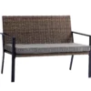Broyhill Yorktown All-Weather Wicker Cushioned Patio Bench -Outdoor Decor Sales 810589089 1