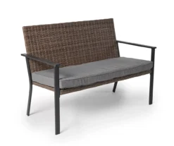 Broyhill Yorktown All-Weather Wicker Cushioned Patio Bench -Outdoor Decor Sales 810589089 1 A0