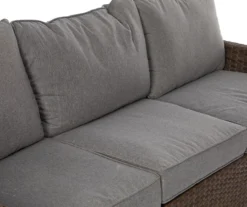 Broyhill Yorktown All-Weather Wicker Cushioned Patio Sofa -Outdoor Decor Sales 810589124 A8 5