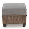 Broyhill Yorktown All-Weather Wicker Cushioned Patio Ottoman -Outdoor Decor Sales 810589130 0558 A8 1