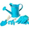 Blue 4-Piece Kids' Garden Tool Set 2 Blue 4-Piece Kids' Garden Tool Set -Outdoor Decor Sales 810591139 A0