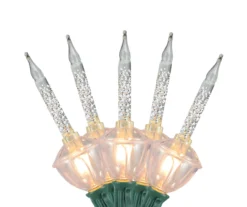 Northlight Clear & Silver Retro Bubble Light Set, 7-Lights