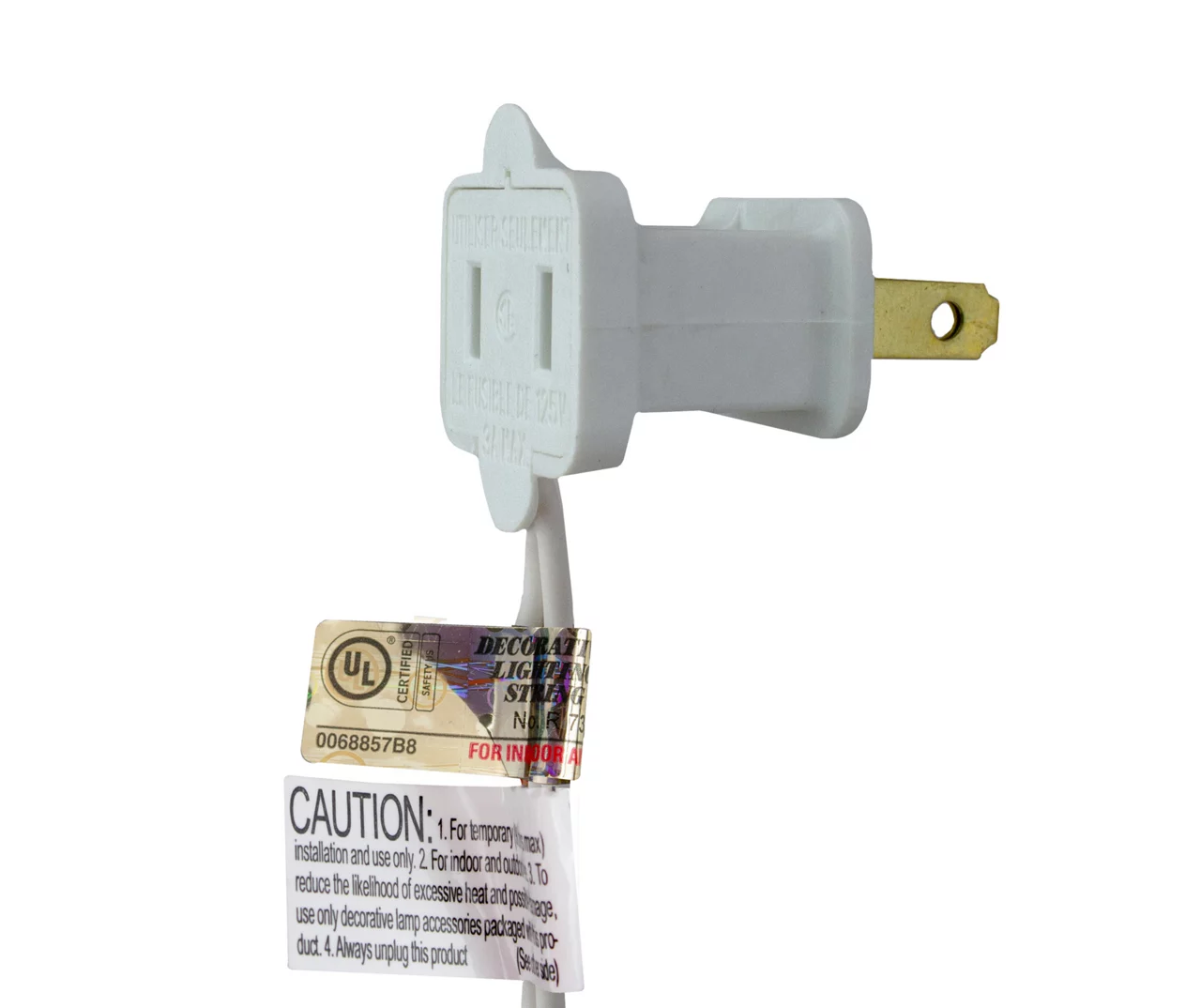 Northlight Crisscross Candy Canes Light Set With White Wire, 10-Lights 5 Northlight Crisscross Candy Canes Light Set With White Wire, 10-Lights - Image 3