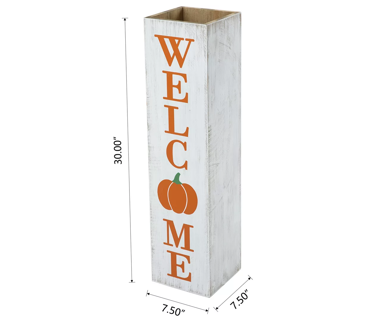 "Welcome" & "Give Thanks" Double Sided Box Sign 8 "Welcome" & "Give Thanks" Double Sided Box Sign - Image 6