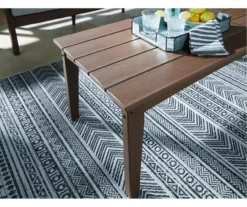Emmeline Wood Look Coffee Table -Outdoor Decor Sales 810599346 2