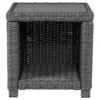 Elite Park All-Weather Wicker Patio End Table