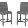 45.1" Palazzo All-Weather Wicker Patio Bar Stools, 2-Pack 2 45.1" Palazzo All-Weather Wicker Patio Bar Stools, 2-Pack -Outdoor Decor Sales 810599418 8