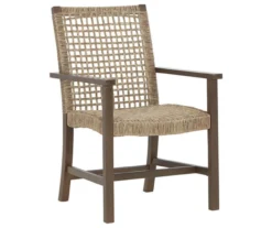 Germalia All-Weather Wicker Patio Dining Armchairs, 2-Pack -Outdoor Decor Sales 810599419 1