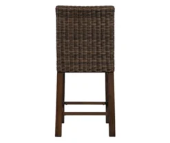 44.6" Paradise Trail All-Weather Wicker Patio Bar Stools, 2-Pack -Outdoor Decor Sales 810599432 2