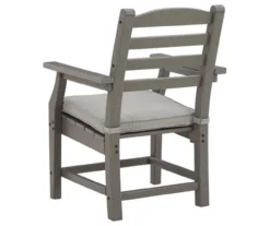 Visola Wood Look Cushioned Patio Armchairs, 2-pack -Outdoor Decor Sales 810599440 2