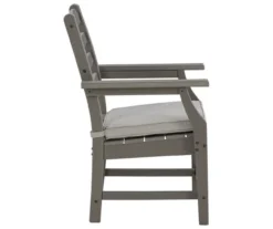 Visola Wood Look Cushioned Patio Armchairs, 2-pack -Outdoor Decor Sales 810599440 4