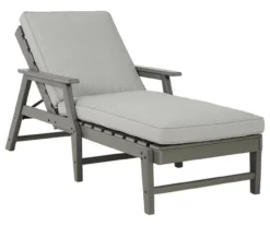 Visola Wood Look Cushioned Patio Chaise Lounge -Outdoor Decor Sales 810599443 2