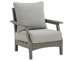 Visola Wood Look Cushioned Patio Lounge Chairs, 2-Pack -Outdoor Decor Sales 810599444 1