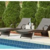 Kantana All-Weather Wicker Patio Chaise Lounge Chairs, 2-Pack -Outdoor Decor Sales 810599469 7