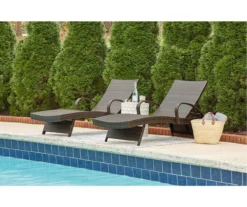 Kantana All-Weather Wicker Patio Chaise Lounge Chairs, 2-Pack -Outdoor Decor Sales 810599469 8