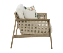 Barn Cove Wood Cushioned Patio Loveseat 14 Barn Cove Wood Cushioned Patio Loveseat -Outdoor Decor Sales 810599479 5