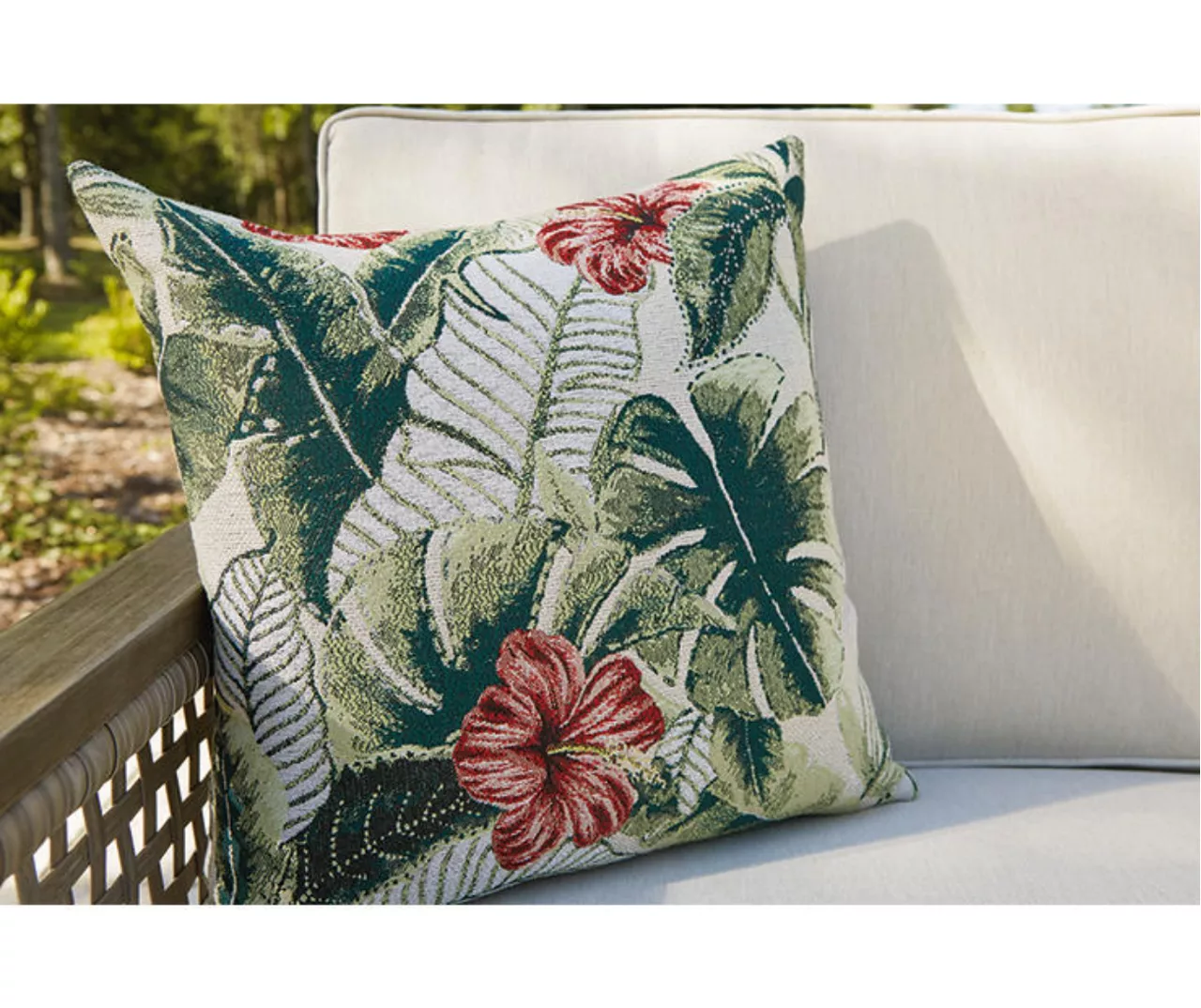 Barn Cove Wood Cushioned Patio Loveseat 10 Barn Cove Wood Cushioned Patio Loveseat - Image 8