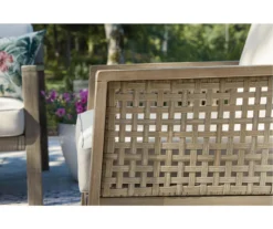 Barn Cove Wood Cushioned Patio Loveseat 17 Barn Cove Wood Cushioned Patio Loveseat -Outdoor Decor Sales 810599479 8