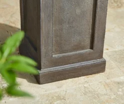 Faux Granite Pedestal LED Water Fountain -Outdoor Decor Sales 810607350 A0 6