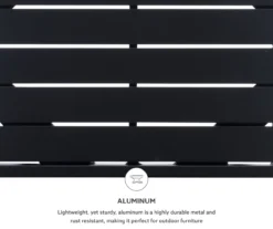 Marcy Black Metal Patio Side Table -Outdoor Decor Sales 810607955 A8 8