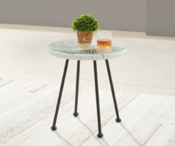 Maelynn Rope & Glass Patio Side Table -Outdoor Decor Sales 810607964 A7 5