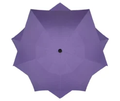 Northlight 8.8' Purple Lotus Patio Umbrella -Outdoor Decor Sales 810612666 A0 3 1