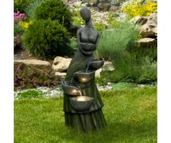 Northlight Faceless Woman 5-Tier LED Water Fountain 13 Northlight Faceless Woman 5-Tier LED Water Fountain -Outdoor Decor Sales 810612931 A0 2