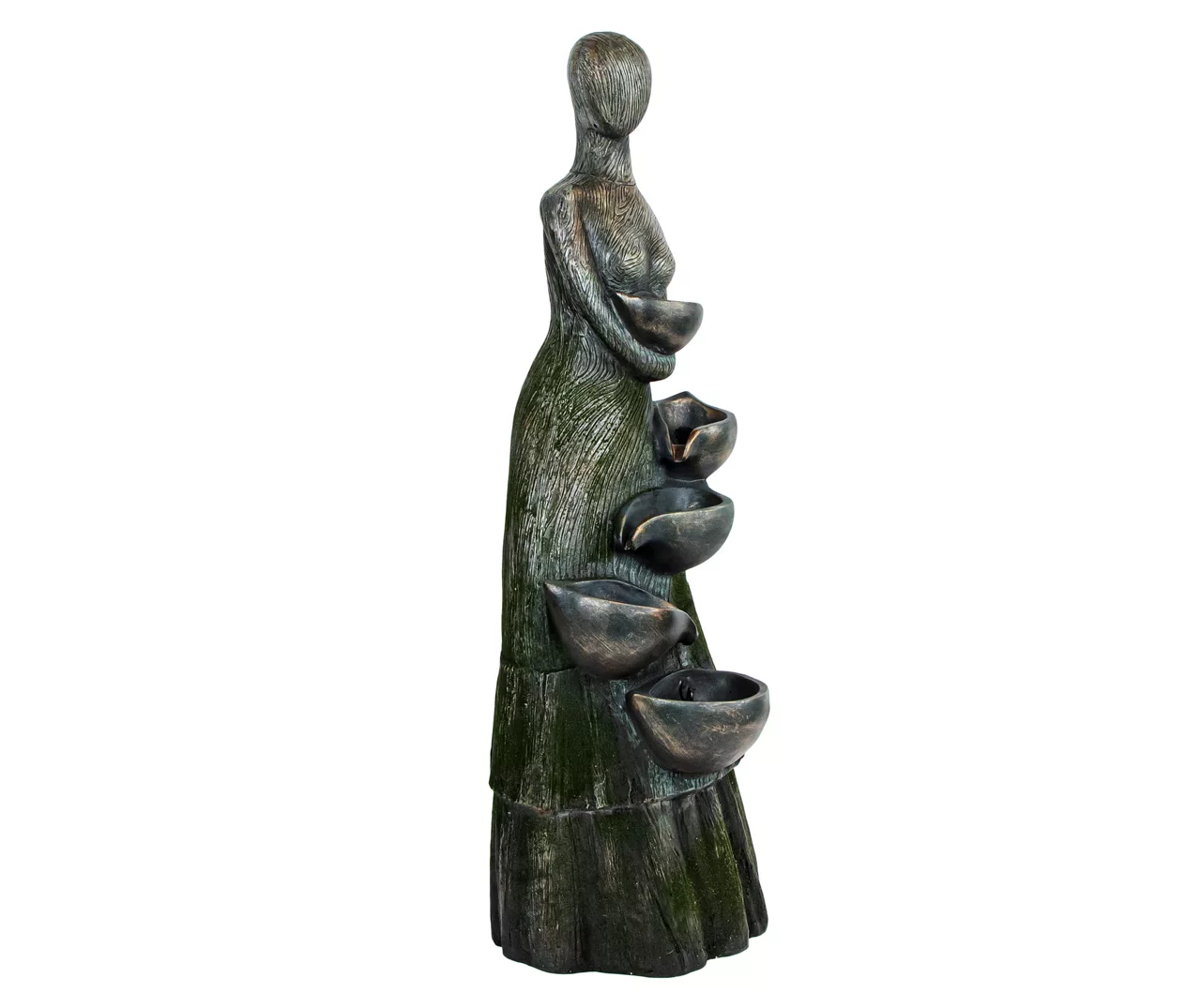 Northlight Faceless Woman 5-Tier LED Water Fountain 4 Northlight Faceless Woman 5-Tier LED Water Fountain - Image 2