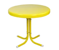 Northlight Retro Tulip Solid Metal Patio Side Table -Outdoor Decor Sales 810612993 A0 1