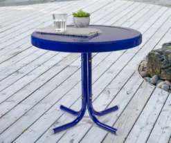 Northlight Retro Tulip Solid Metal Patio Side Table -Outdoor Decor Sales 810612995 A0 2