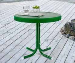 Northlight Retro Tulip Solid Metal Patio Side Table -Outdoor Decor Sales 810612996 A0 2