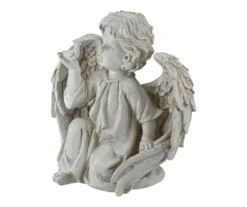 10" Angel With Bird Statue -Outdoor Decor Sales 810616763 A0 3