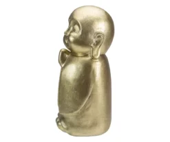 11.5" Bronze Finish Buddhist Monk Statue -Outdoor Decor Sales 810616768 A0 3