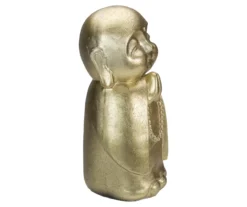 11.5" Bronze Finish Buddhist Monk Statue -Outdoor Decor Sales 810616768 A0 4