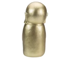 11.5" Bronze Finish Buddhist Monk Statue -Outdoor Decor Sales 810616768 A0 5