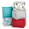 Jordan Manufacturing 20" Square Outdoor Pouf -Outdoor Decor Sales svc530074